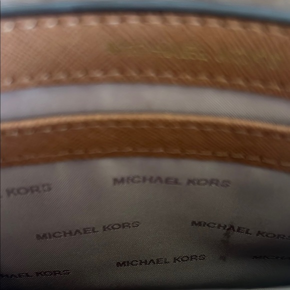 Michael Kors Brown Wristlet with Gold Accents - Picture 2 of 4